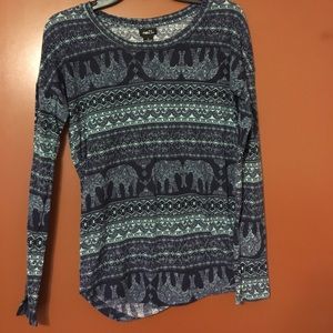 Elephant Shirt Rue21 Small