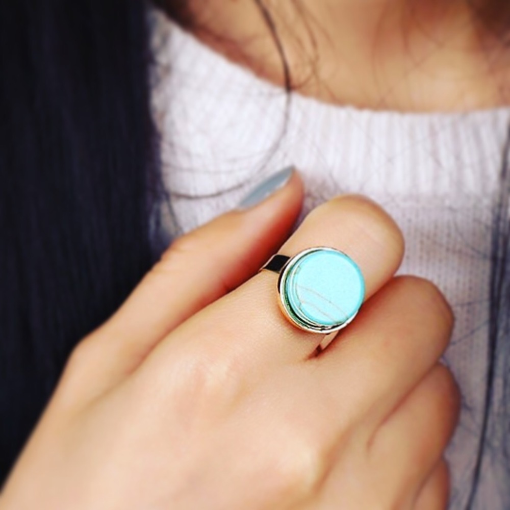 Turquoise Festival Ring - Picture 2 of 3