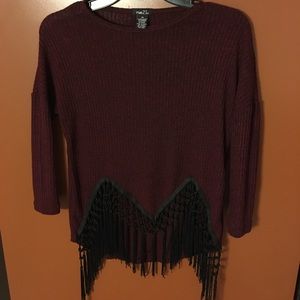 Fringe Sweater, Rue 21 XS
