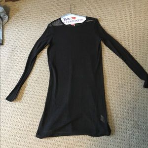 Free People Black Dress with Slip