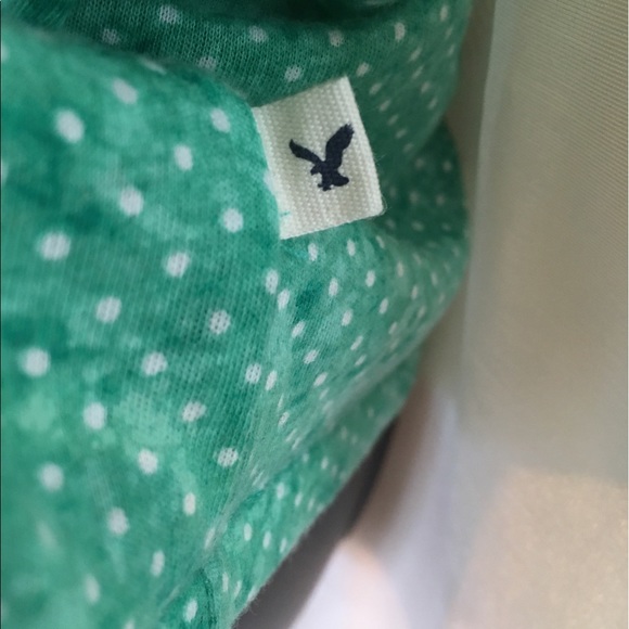 Women's Spring Top ๐ Teal & Polka Dot~ Medium - Picture 3 of 4