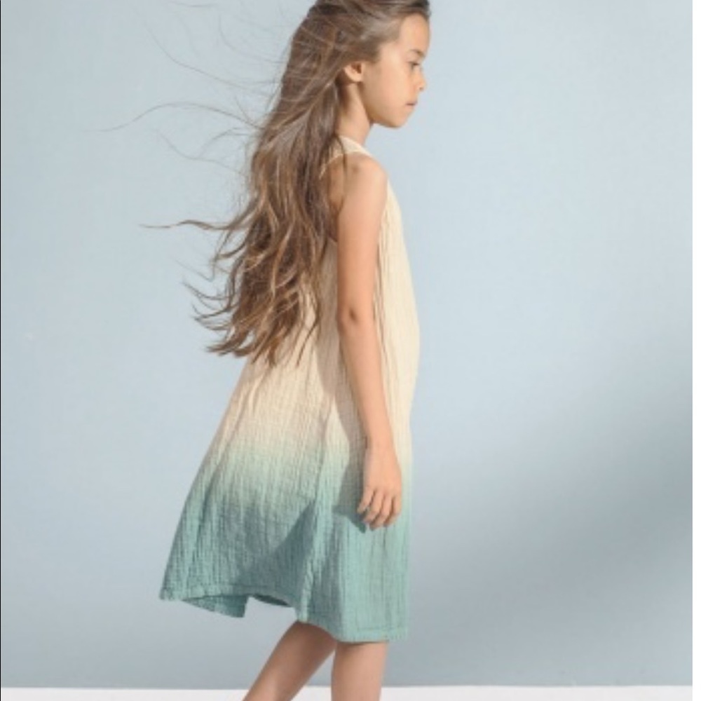 A-line ombré dress