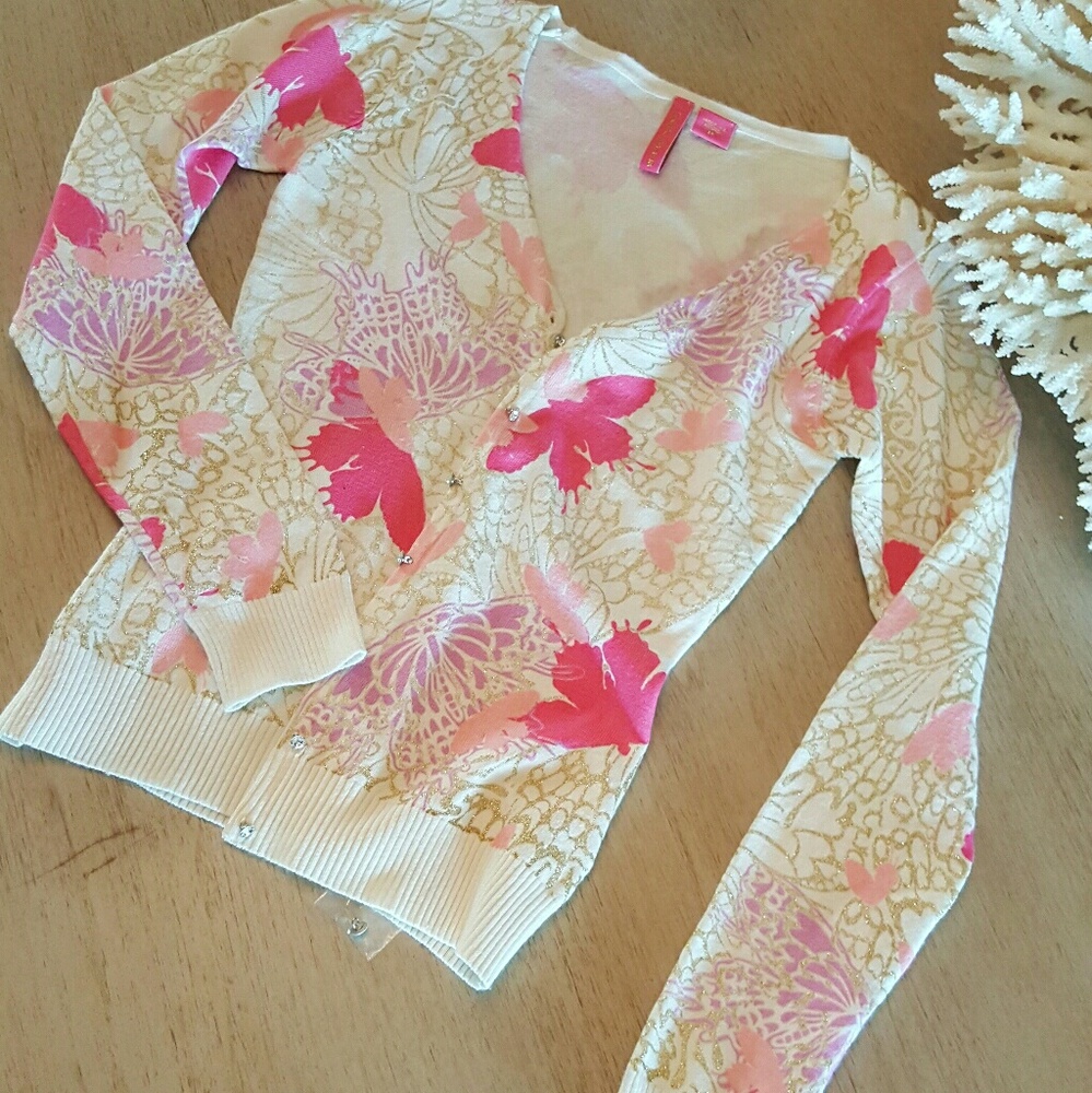 Anthro Sparkle Cardigan NWOT