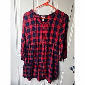 Plaid Dress