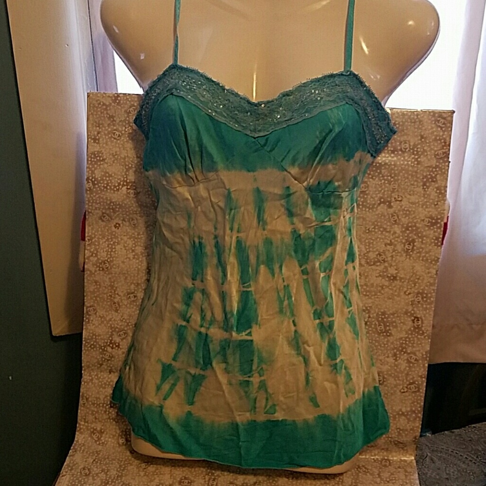 LNWOT tie dye like silky tank