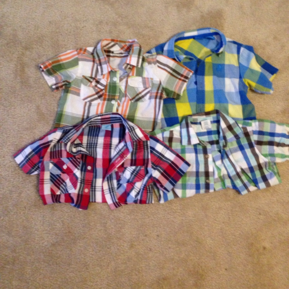 Collared button shirt bundle