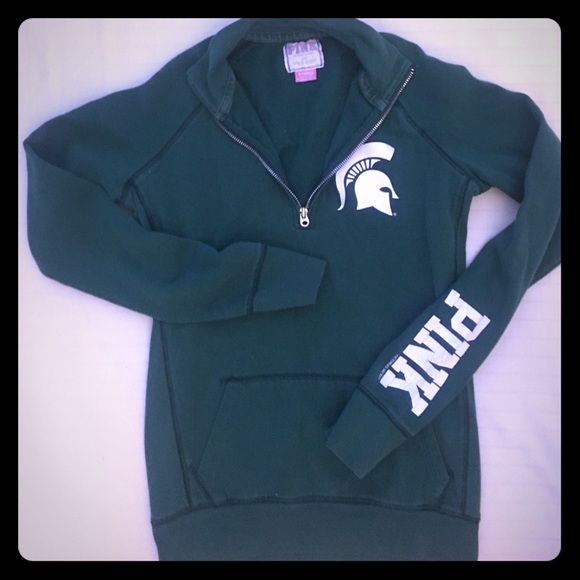VS pink MSU Spartans pullover - Picture 1 of 5