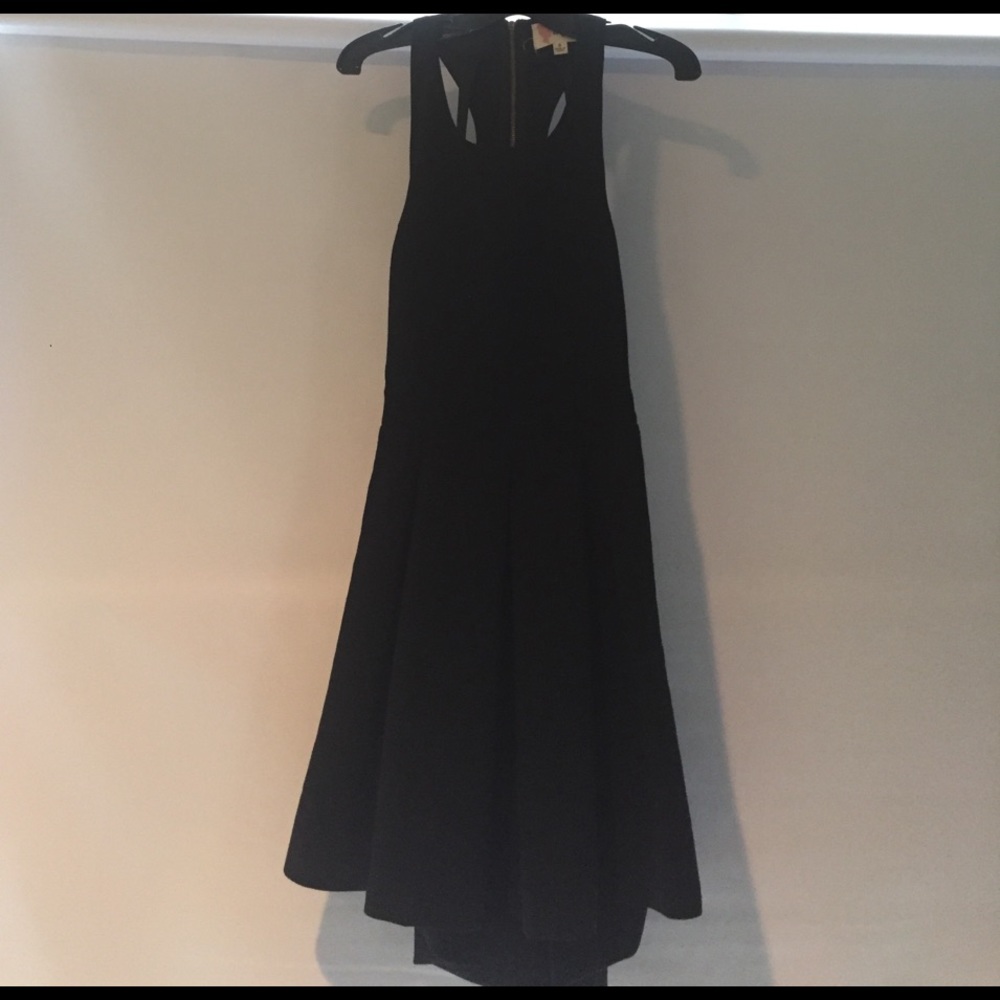 Lulu's open back skater dress