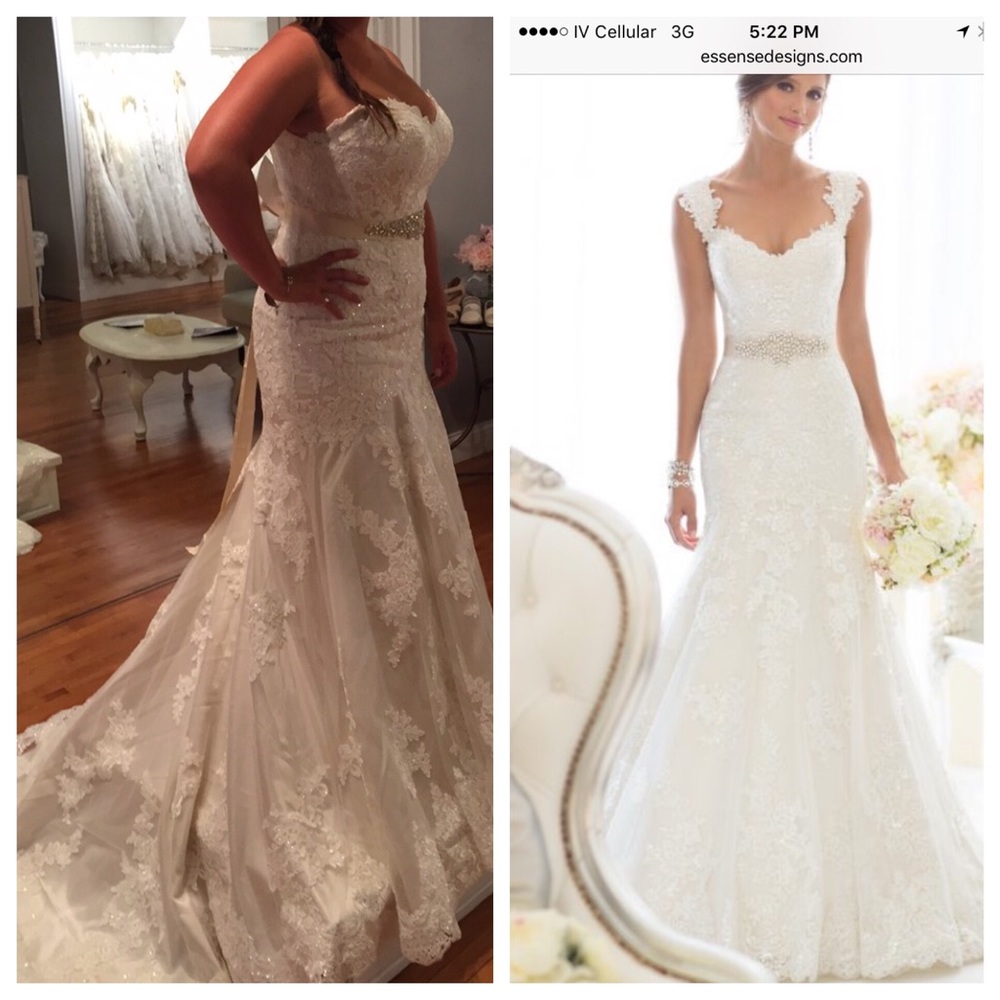 NEW wedding gown