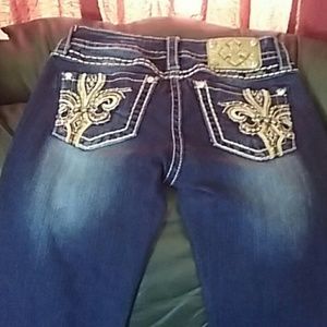 2 pair of Miss Me jeans