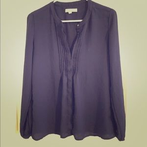 Banana Republic navy blouse!