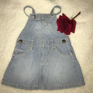 3-6 months gorgeous baby girl denim jumpsuit.