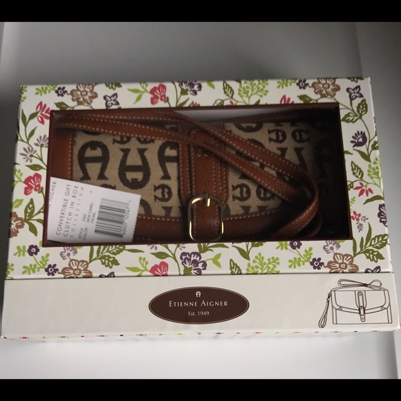 NWT ETIENNE AIGNER CONVERTIBLE CLUTCH - Picture 4 of 5