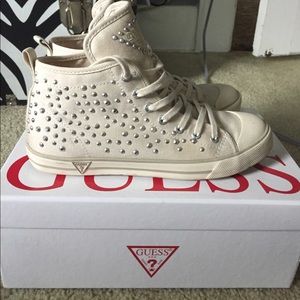 GUESS Studded Sneakers - size 7 - like NEW