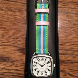 Avon striped watch