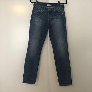 Madewell slim boyfriend jeans