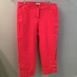 Charter Club pink crop pants.