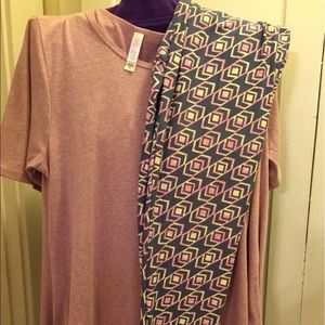 Lularoe Spring Outfit- TC + XL Perfect T