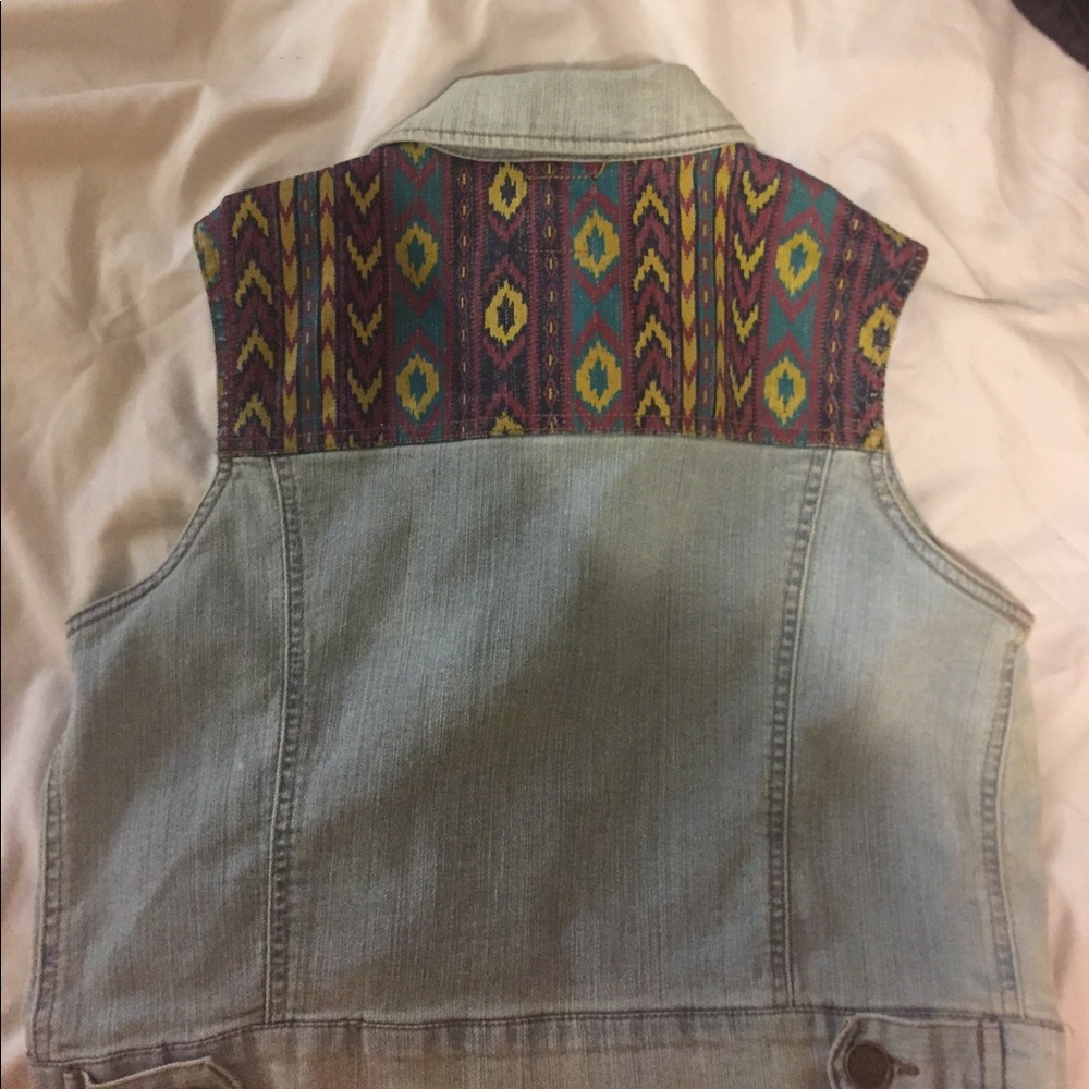 Denim vest!