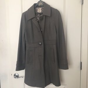 Gray Mid-Length Pea Coat