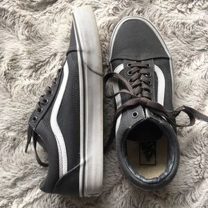 Gray Vans Old Skool