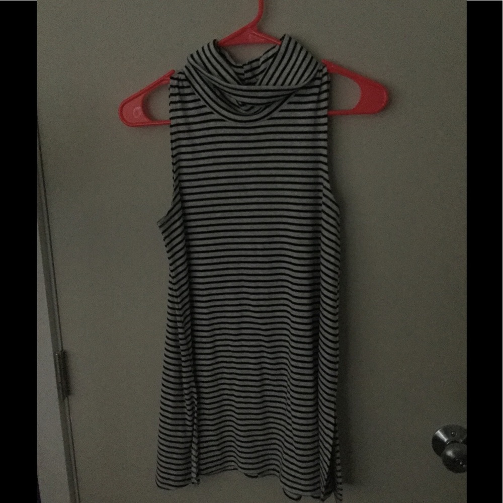 Stripe turtleneck