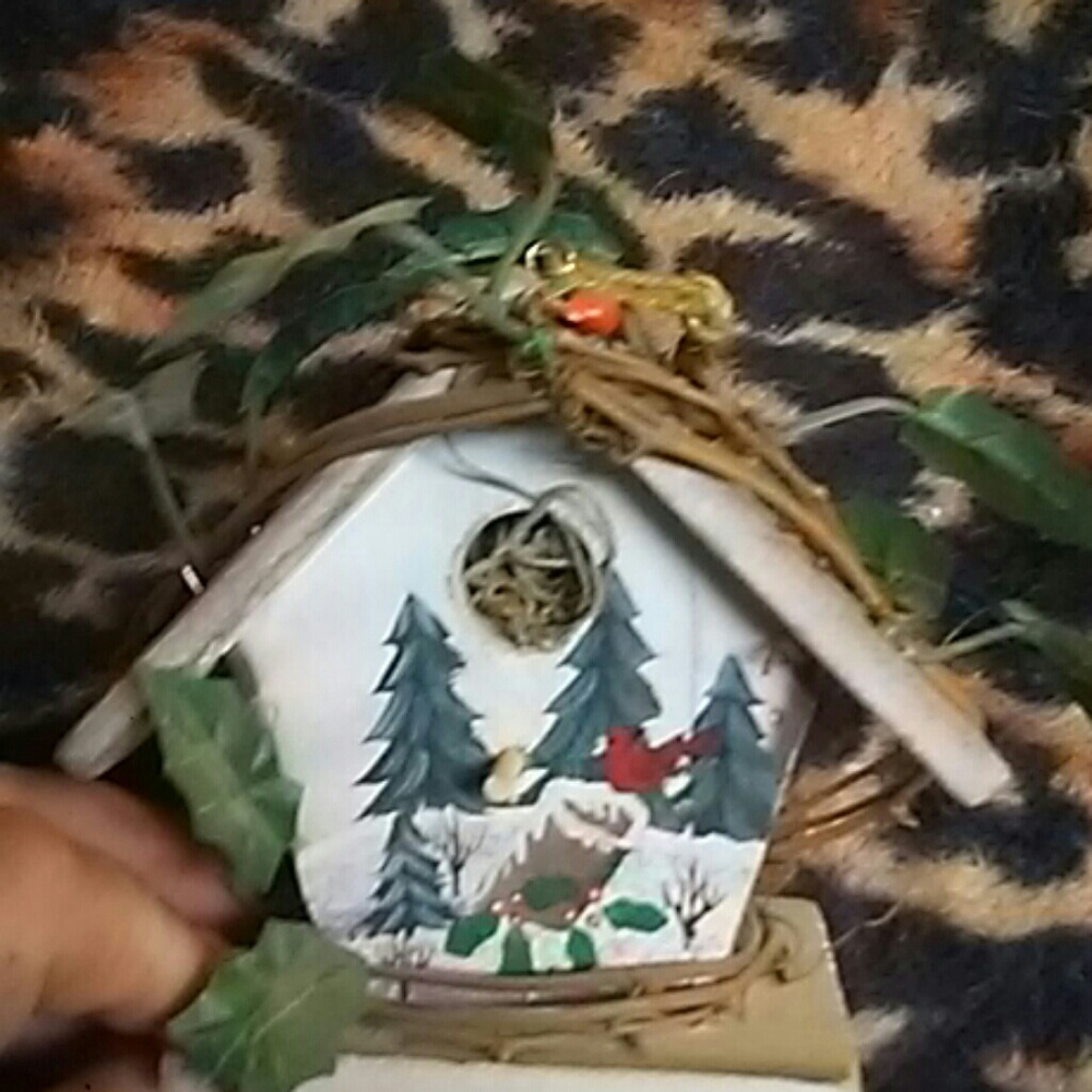 Bird house decorations