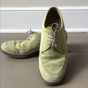 Bright Suede Hush Puppies Lace-Ups