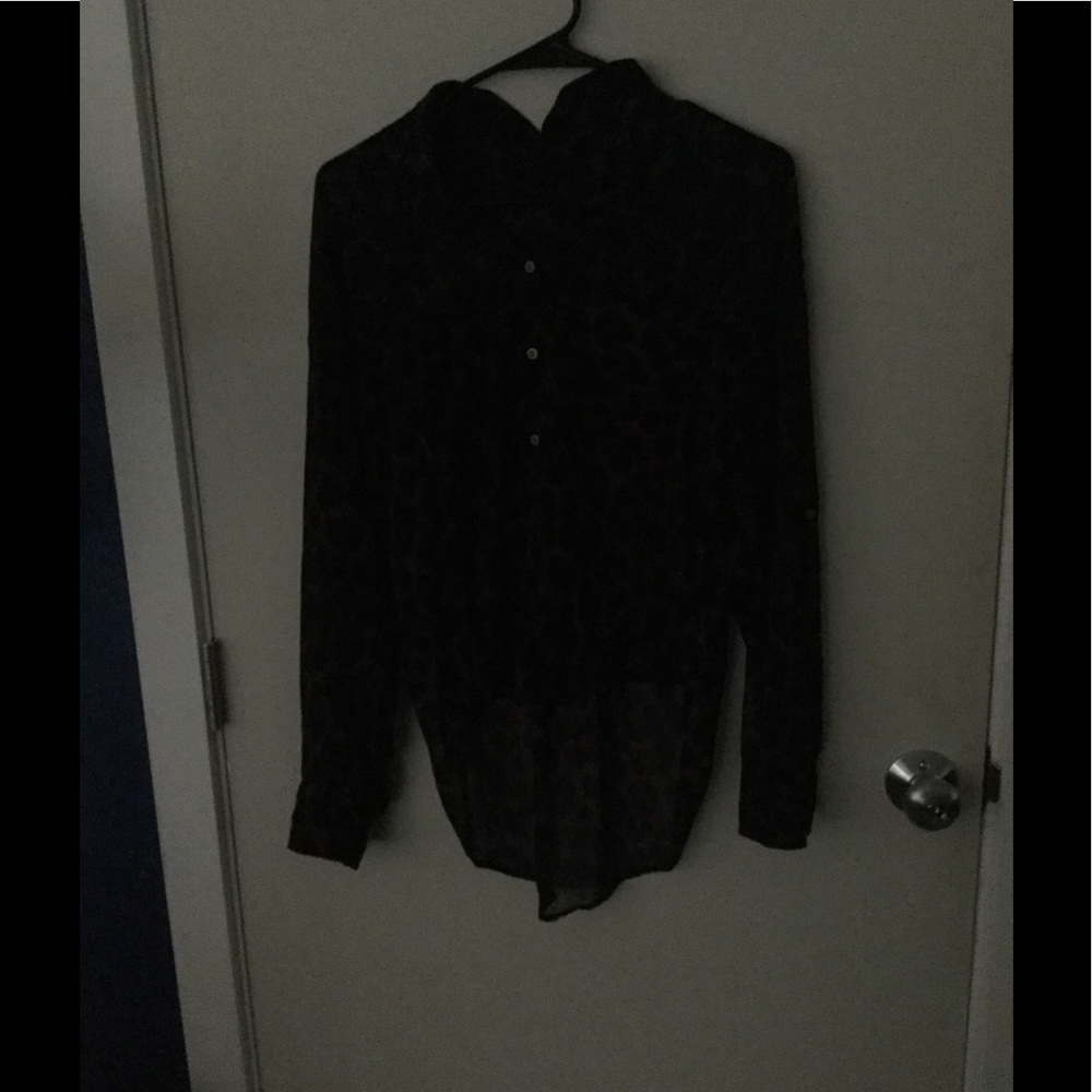 Cheetah blouse