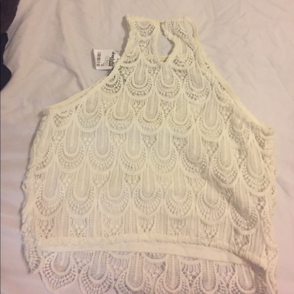 White crop top - Picture 2 of 2