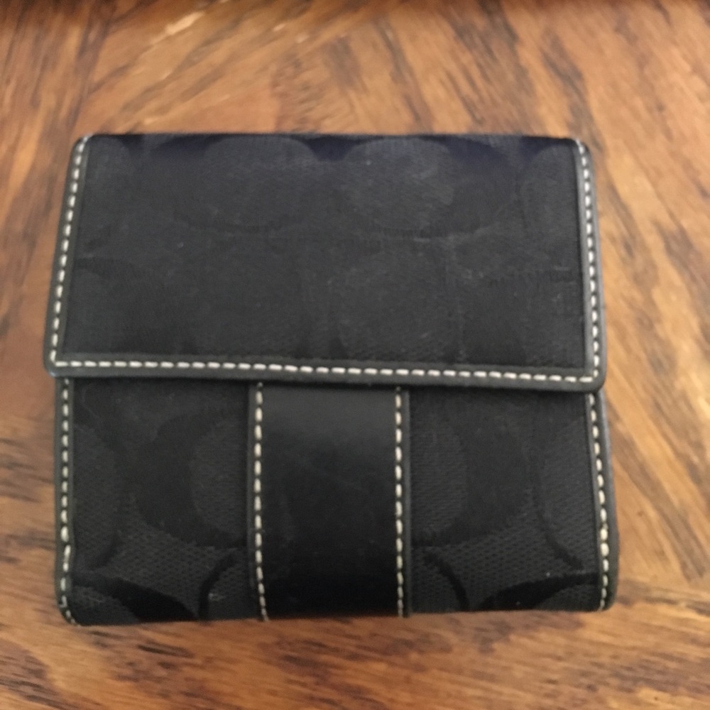 Coach wallet black