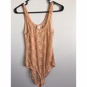 Lace body suit