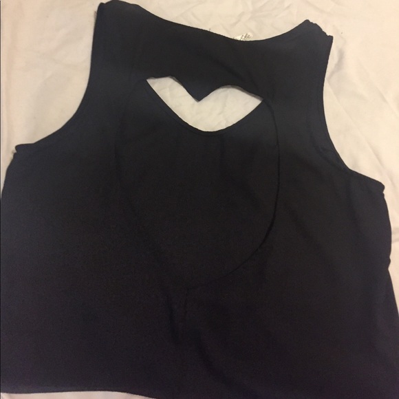 Sheer, cut out on the back in a shape of a heart🖤 - Picture 3 of 4