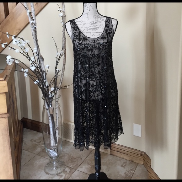 Chan Luu NWOT beaded/sequined dress - Picture 1 of 5