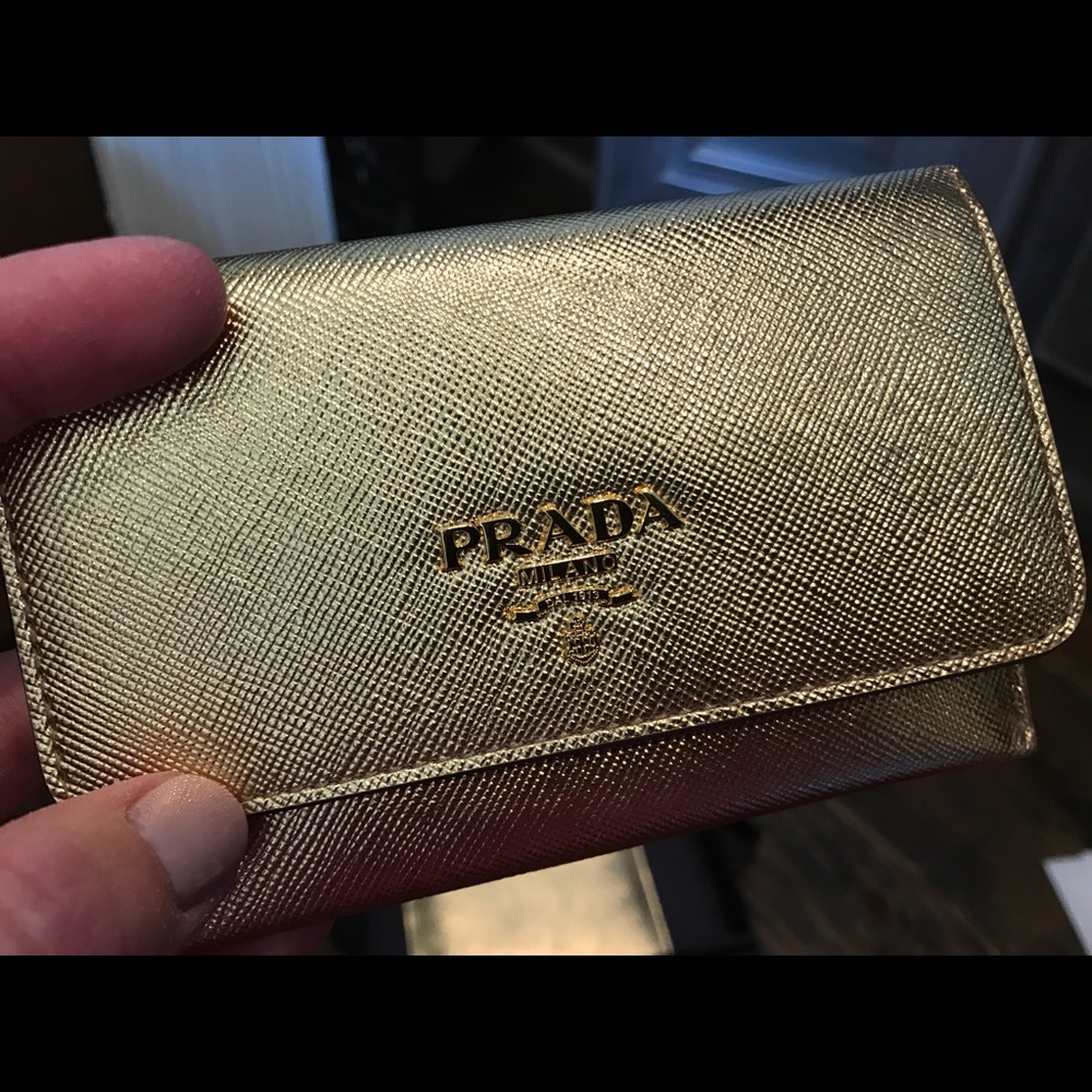 PRADA Business Card holder NEVER USED