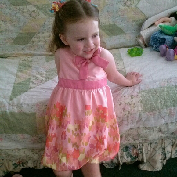 Cherokee Toddler Girls Size 2T "Bubble" Dress - Picture 2 of 7