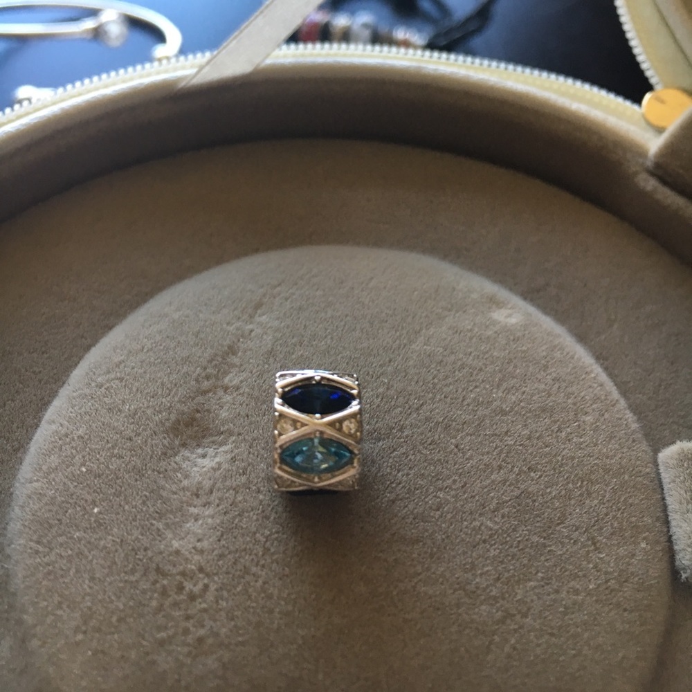 Chamilia Silver and Blue Bead