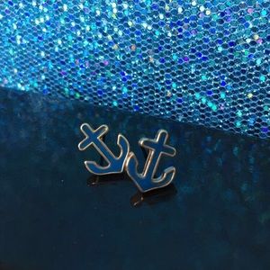 Blue Anchor ⚓️ Earrings