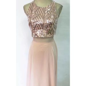 Blush Pink Prom Dress