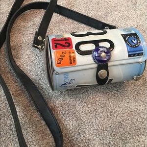 License Plate Cyclone Purse