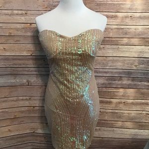 Bebe glitter dress