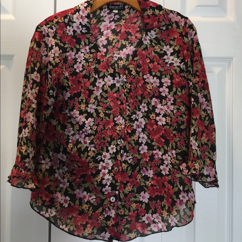 Biyaycda floral blouse