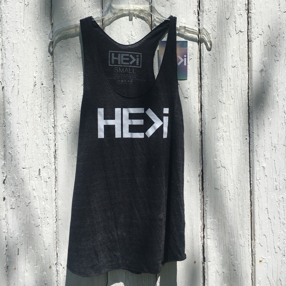 HE>I Hawaii grey tank top