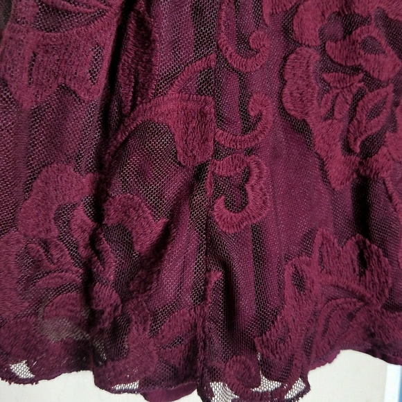 Hollister Lace and Mesh Dress with Slip - Picture 3 of 7