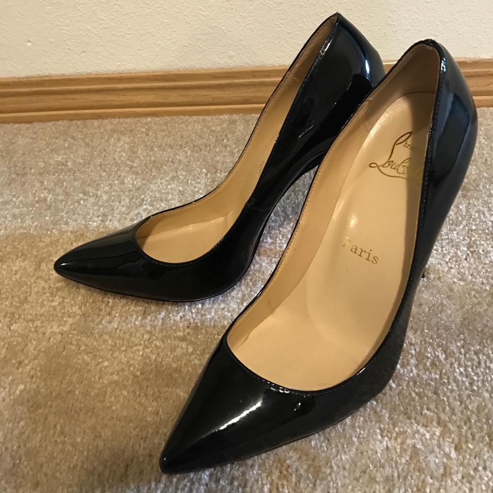 Beautiful black Louboutin's