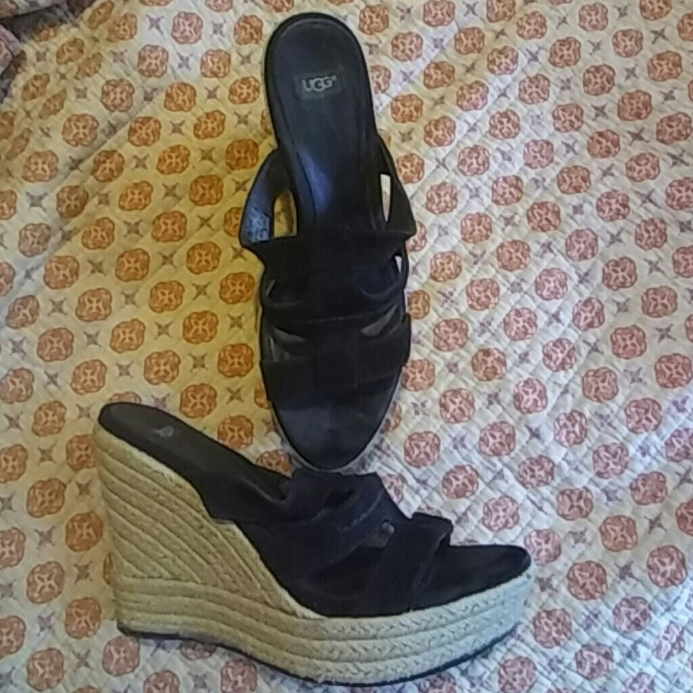 Ugg Wedge Sandals EUC 9.5M $160