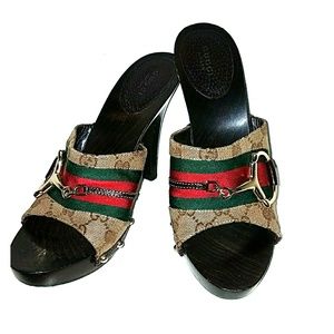 Gucci Wooden Sandals