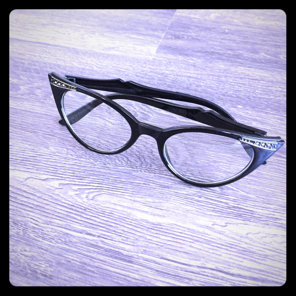 KITKAT non-prescription cat-eye glasses