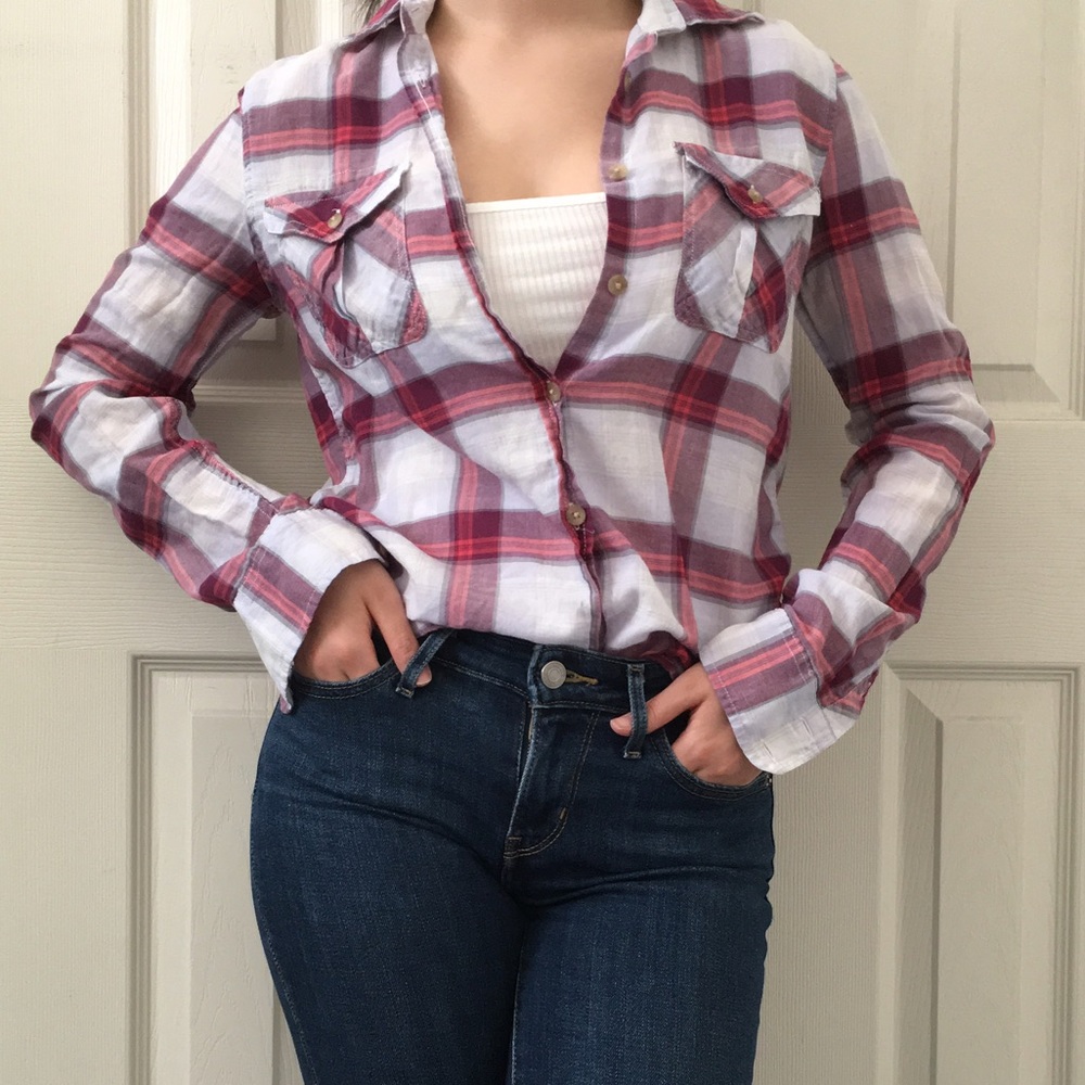 American Eagle Plaid Shirt