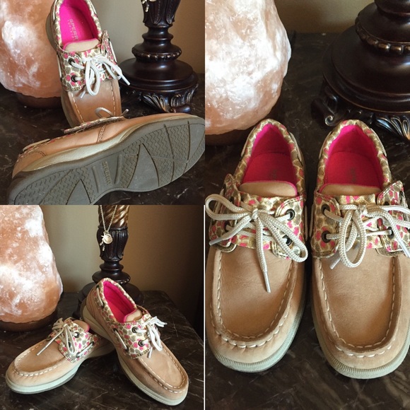 Sperry Other - Sperry Top-Sider Firefish Boat girls shoe Sz 10